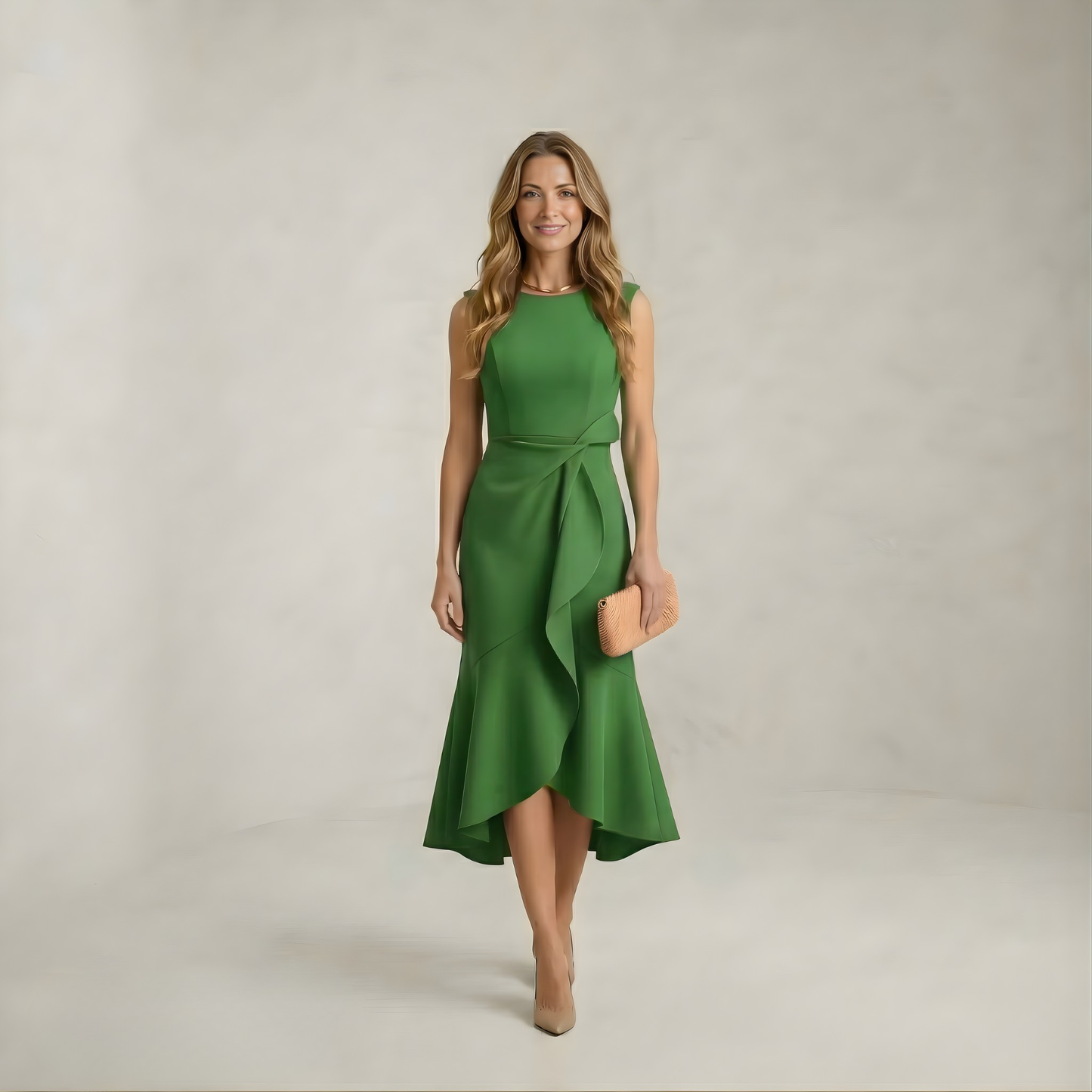 Abigail | Evening Radiance Pleated Dress