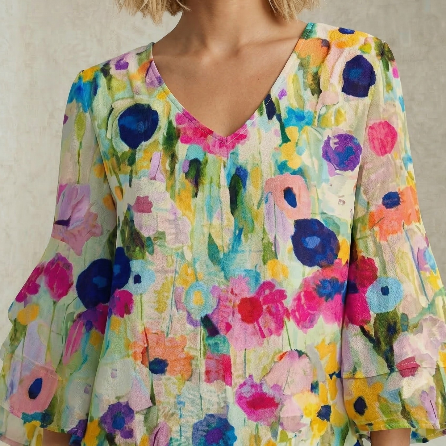 Anita | Vibrant Floral Mini Dress