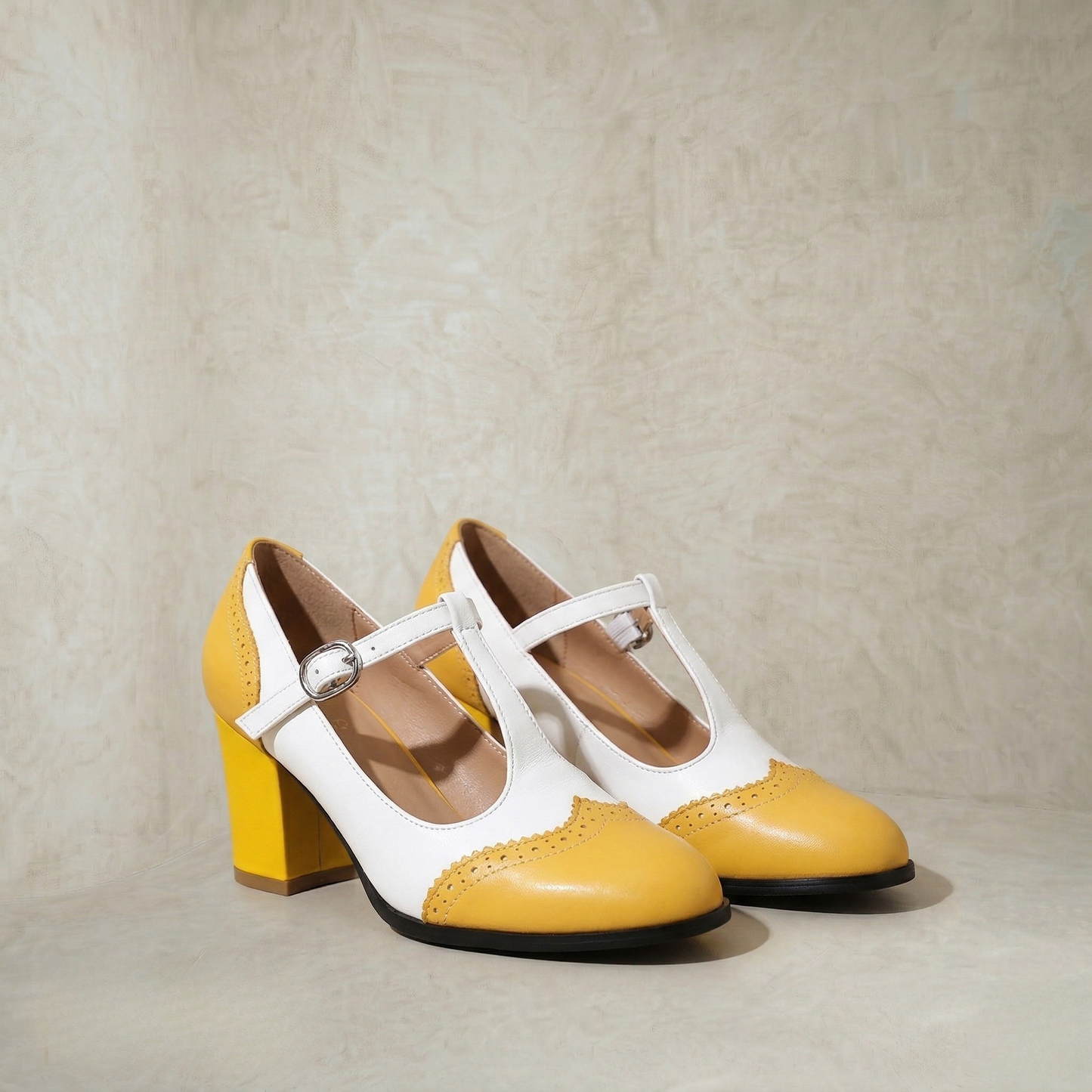 Gabriela | Two Tone Mary Janes