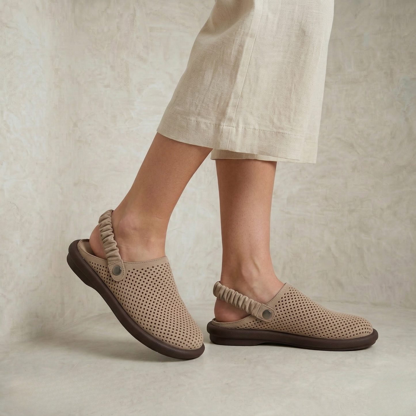 Jasmine | Cushioned Leather Sandals