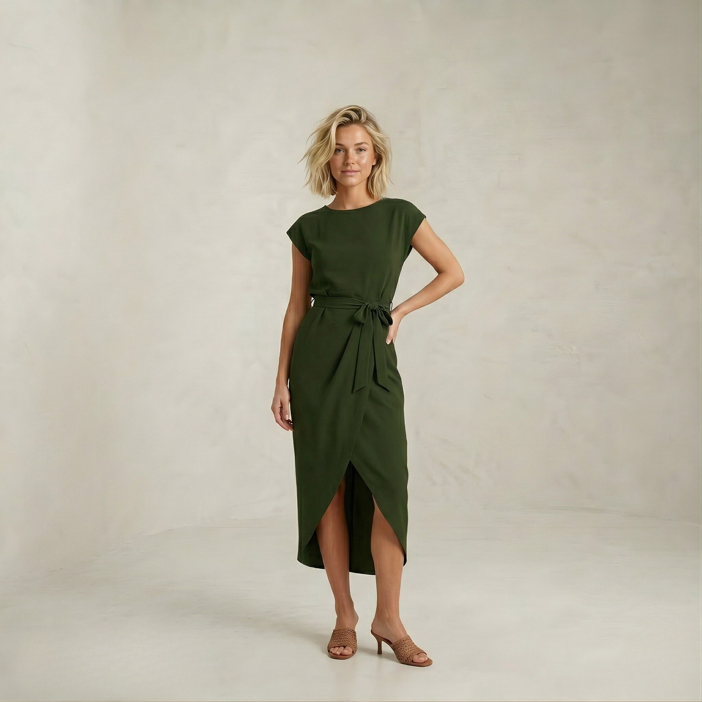 Lily | The Breezy Horizon Midi Dress