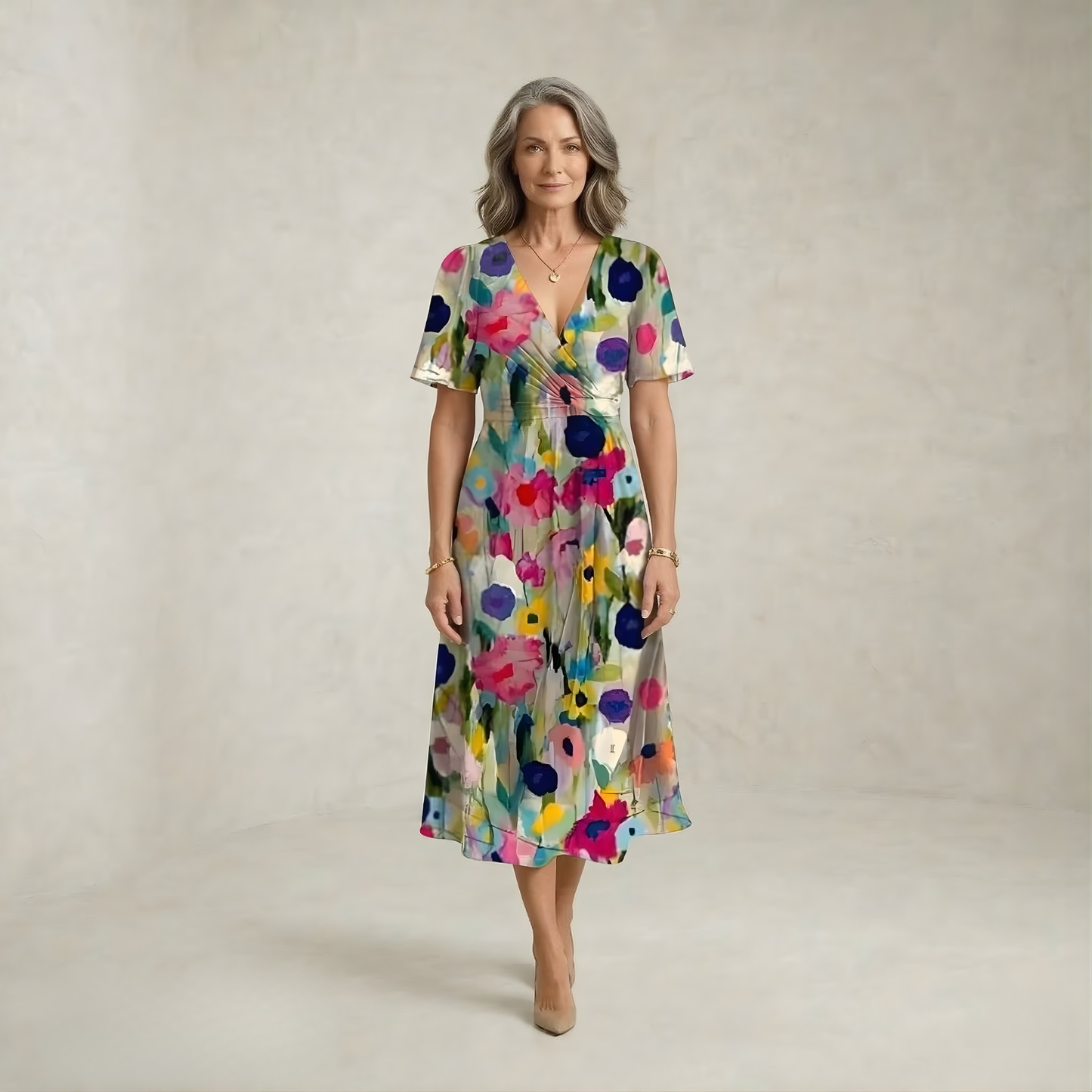Mia | Everyday Floral Wrap Dress