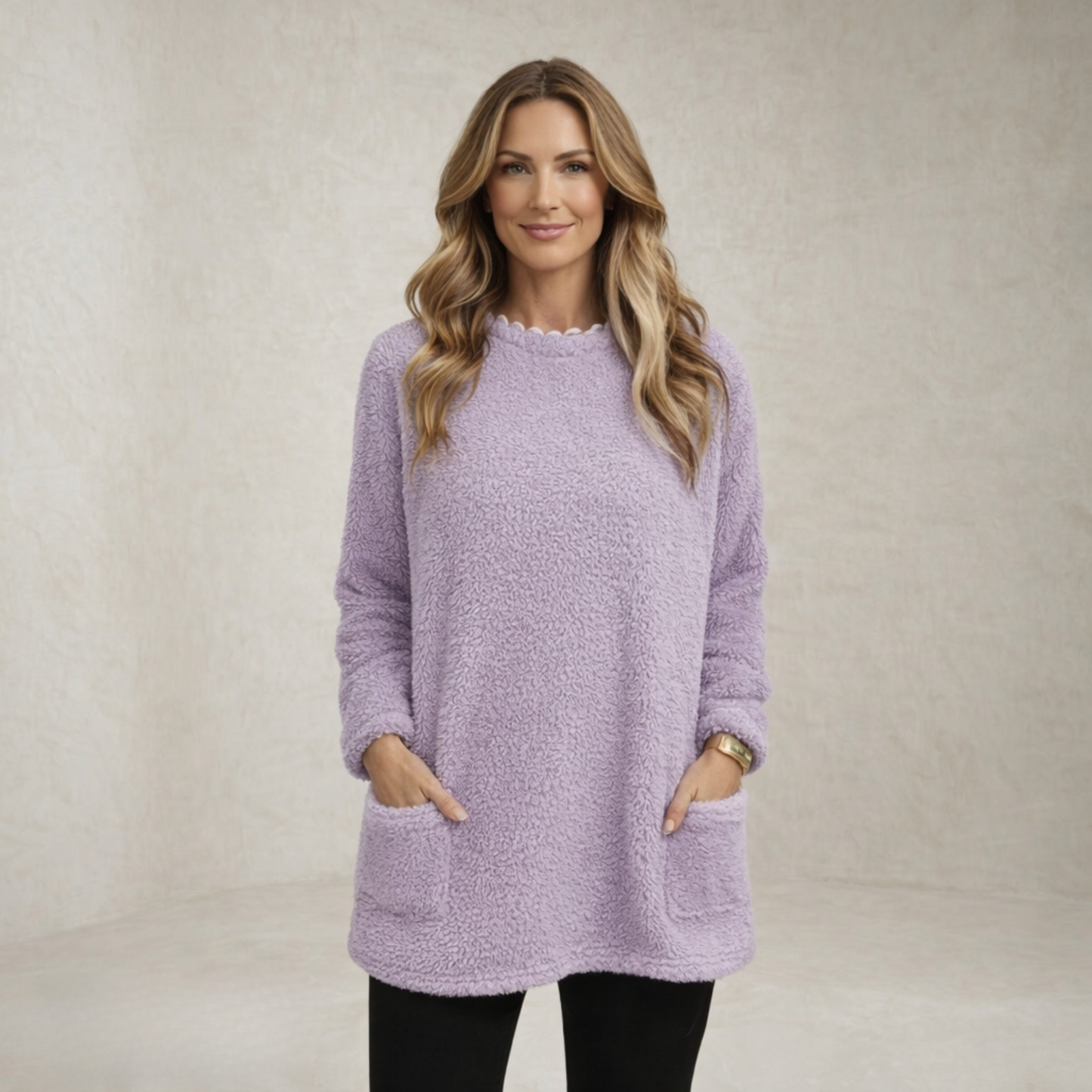 Scarlett | Longline Pocket Sweater