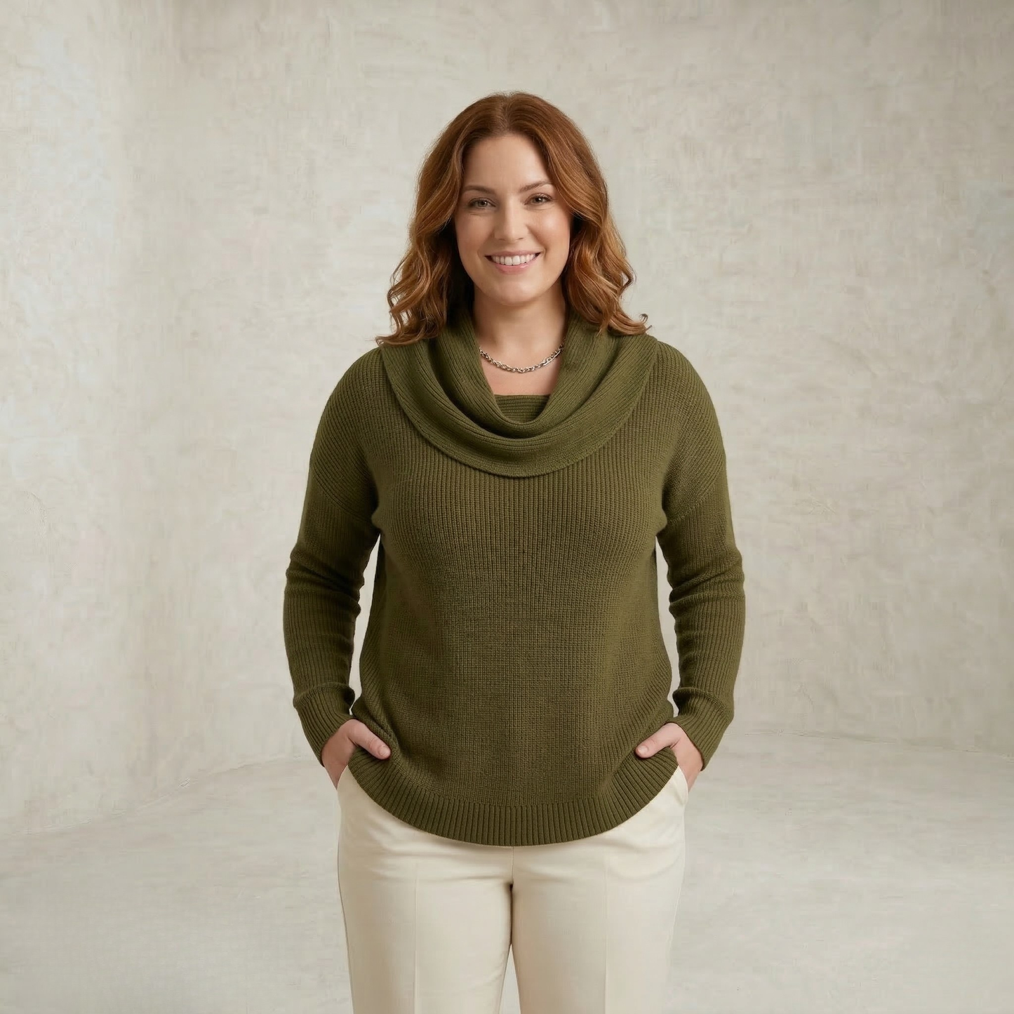 Sophia | Bold Turtleneck Knitted Sweater