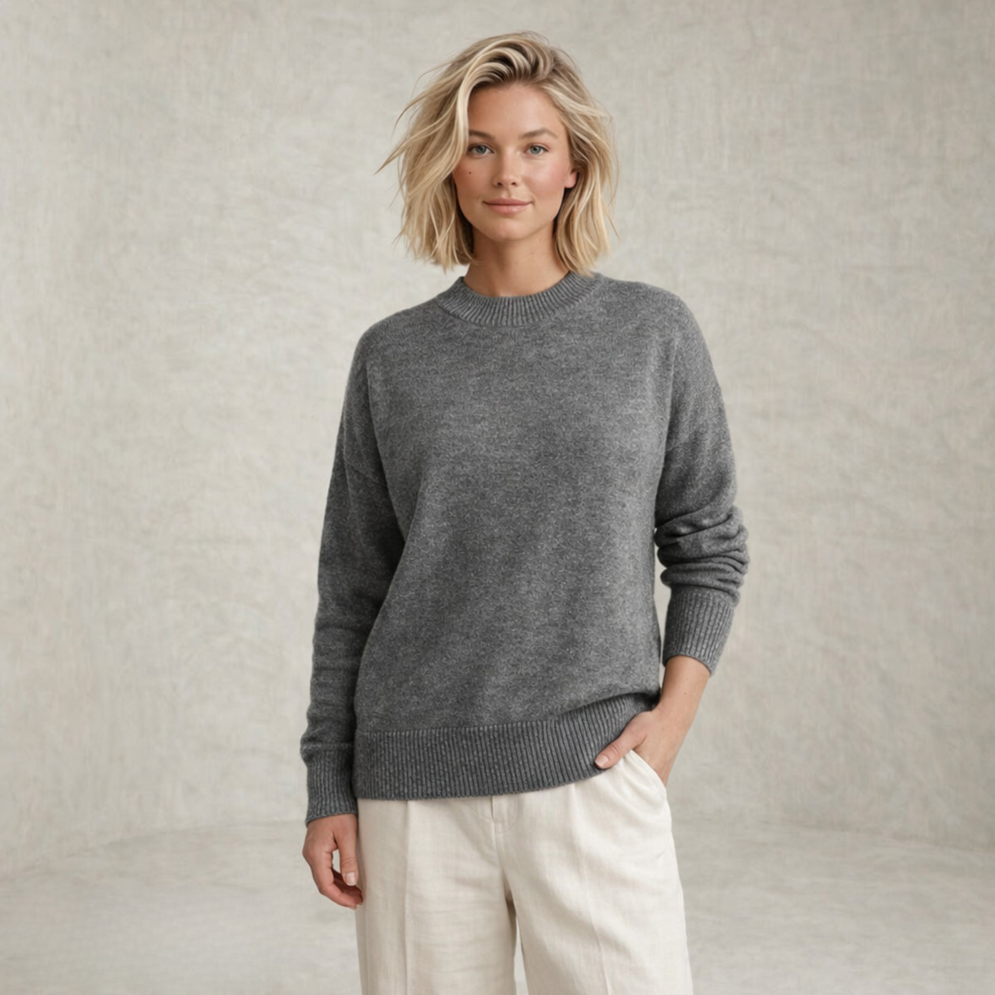 Zoe | Classic Turtleneck Knitted Sweater