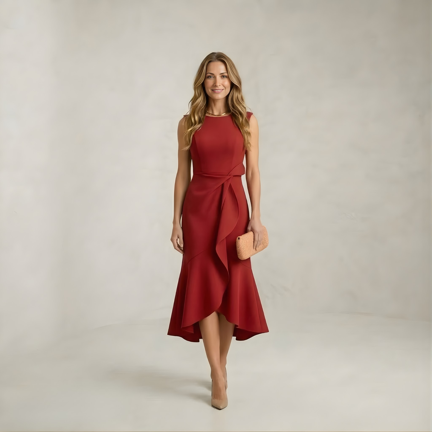 Abigail | Evening Radiance Pleated Dress
