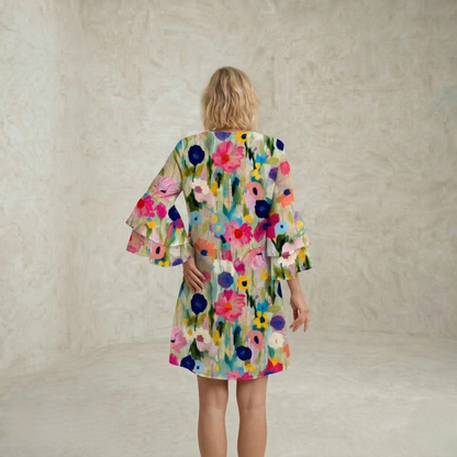 Anita | Vibrant Floral Mini Dress