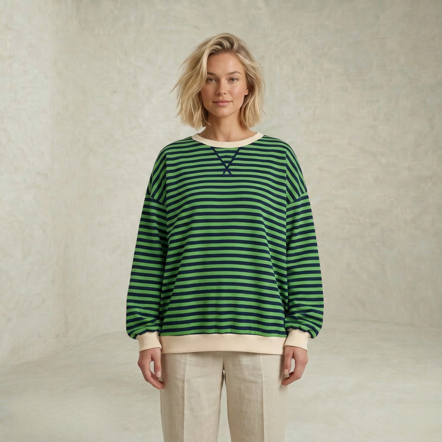 Barbara | Relaxed Striped Sweater