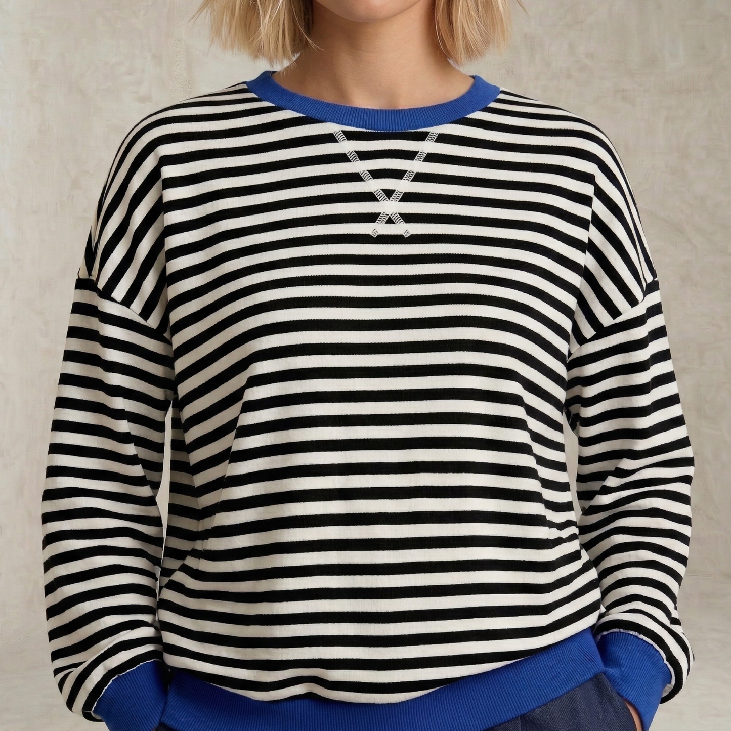 Barbara | Relaxed Striped Sweater