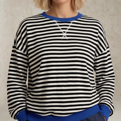 Barbara | Relaxed Striped Sweater