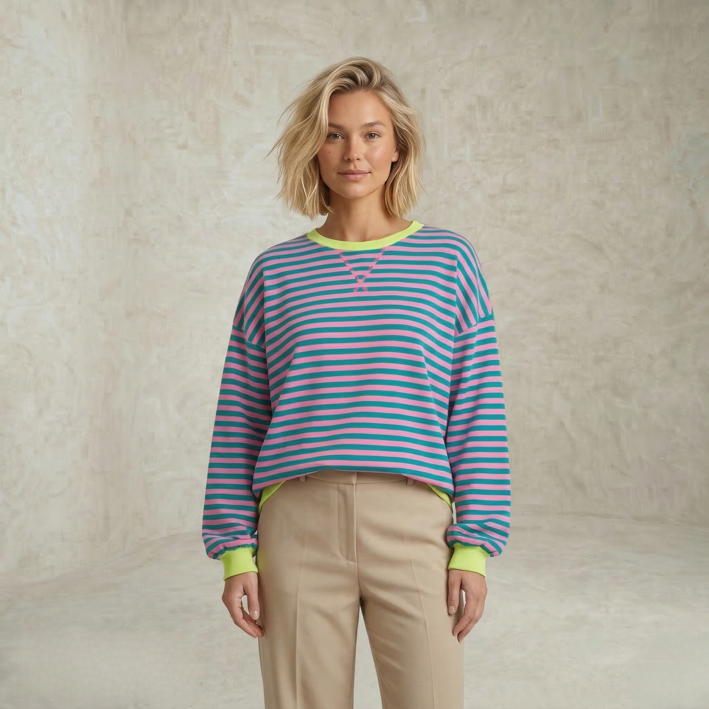 Barbara | Relaxed Striped Sweater