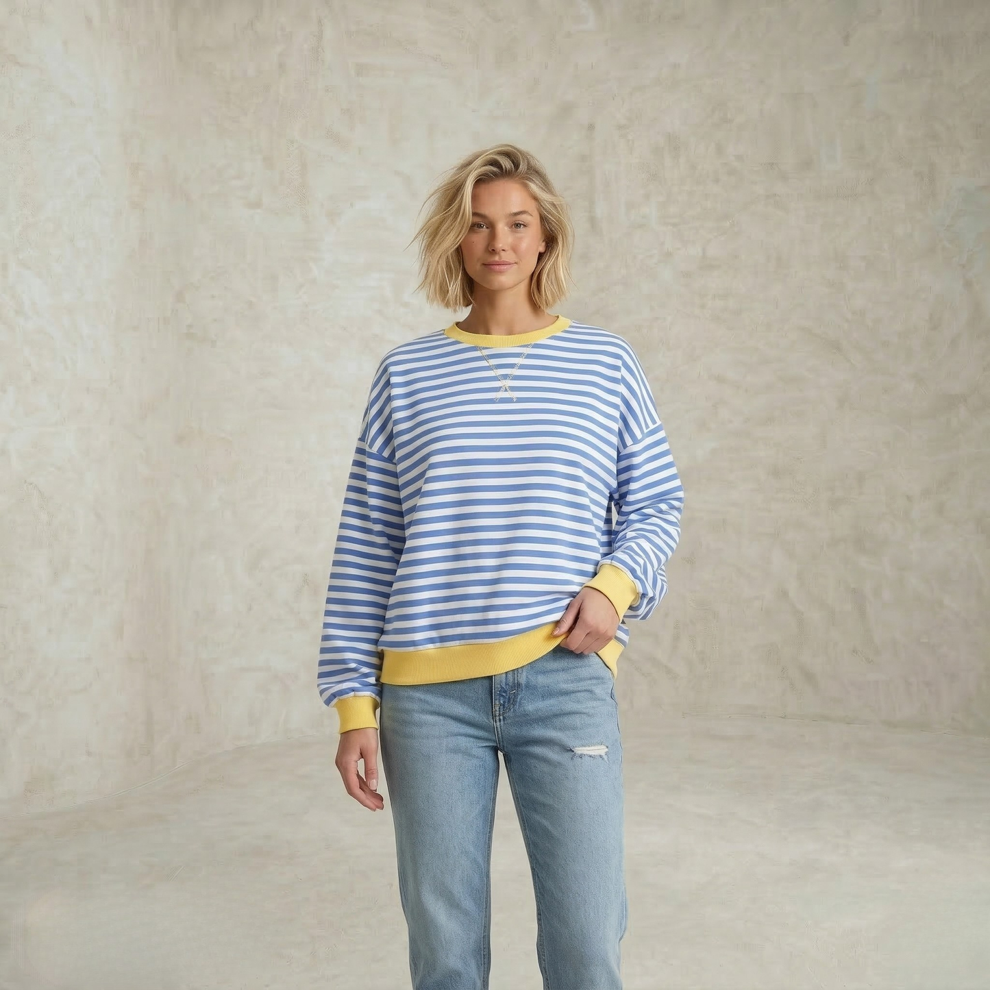 Barbara | Relaxed Striped Sweater