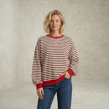 Barbara | Relaxed Striped Sweater