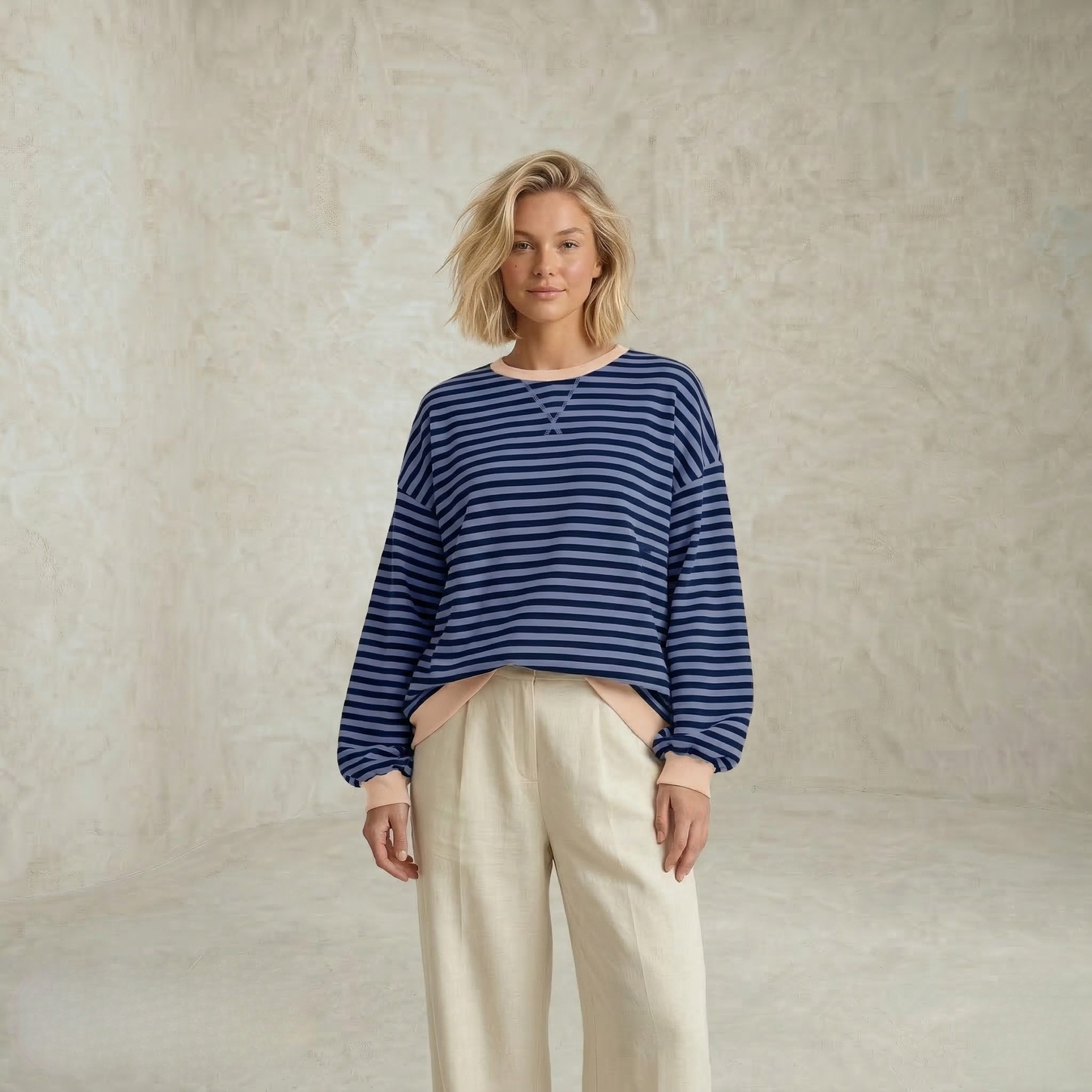 Barbara | Relaxed Striped Sweater