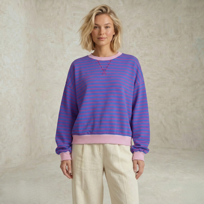 Barbara | Relaxed Striped Sweater