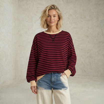Barbara | Relaxed Striped Sweater