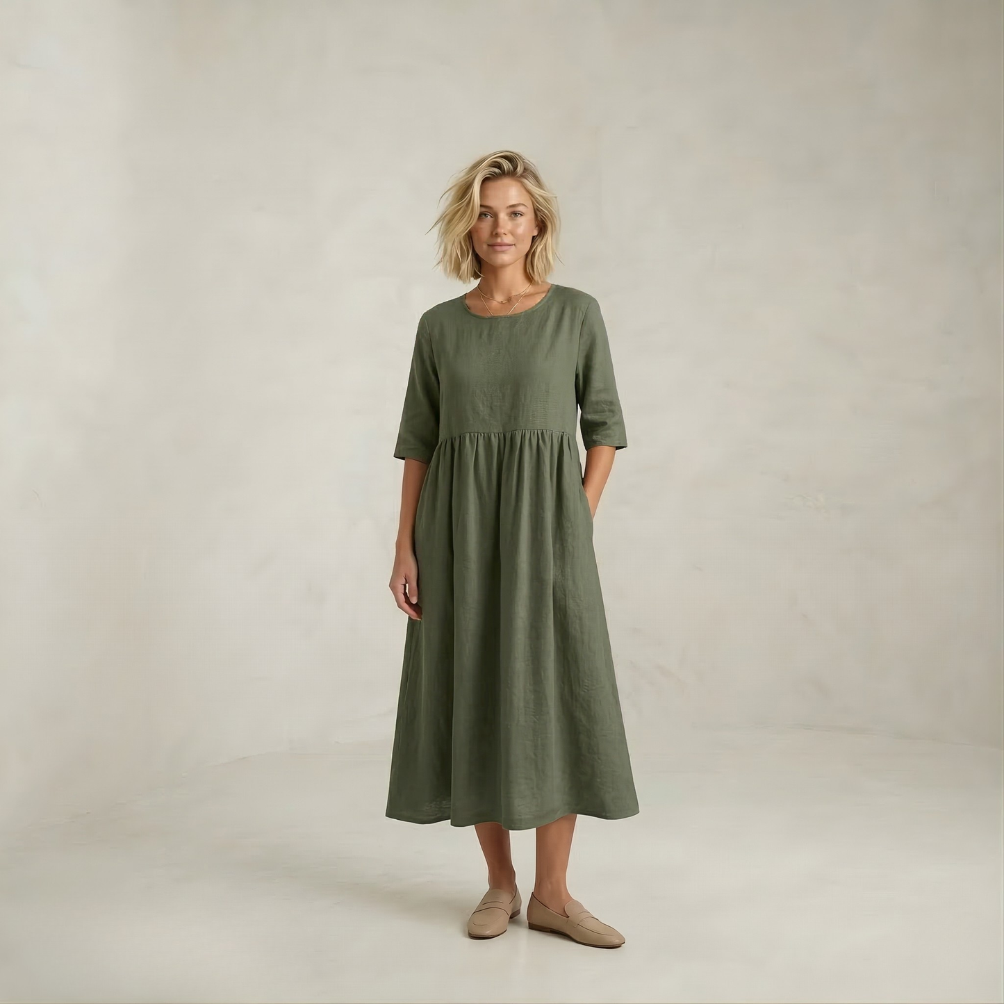 Camila | Effortless A-Line Staple Dress