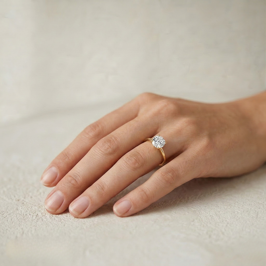 Celine | Gold-Plated El Playa Statement Ring