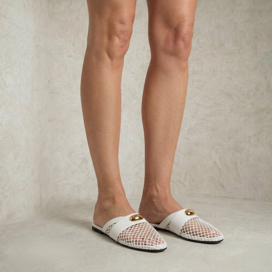 Daniela | Woven Detail Mules