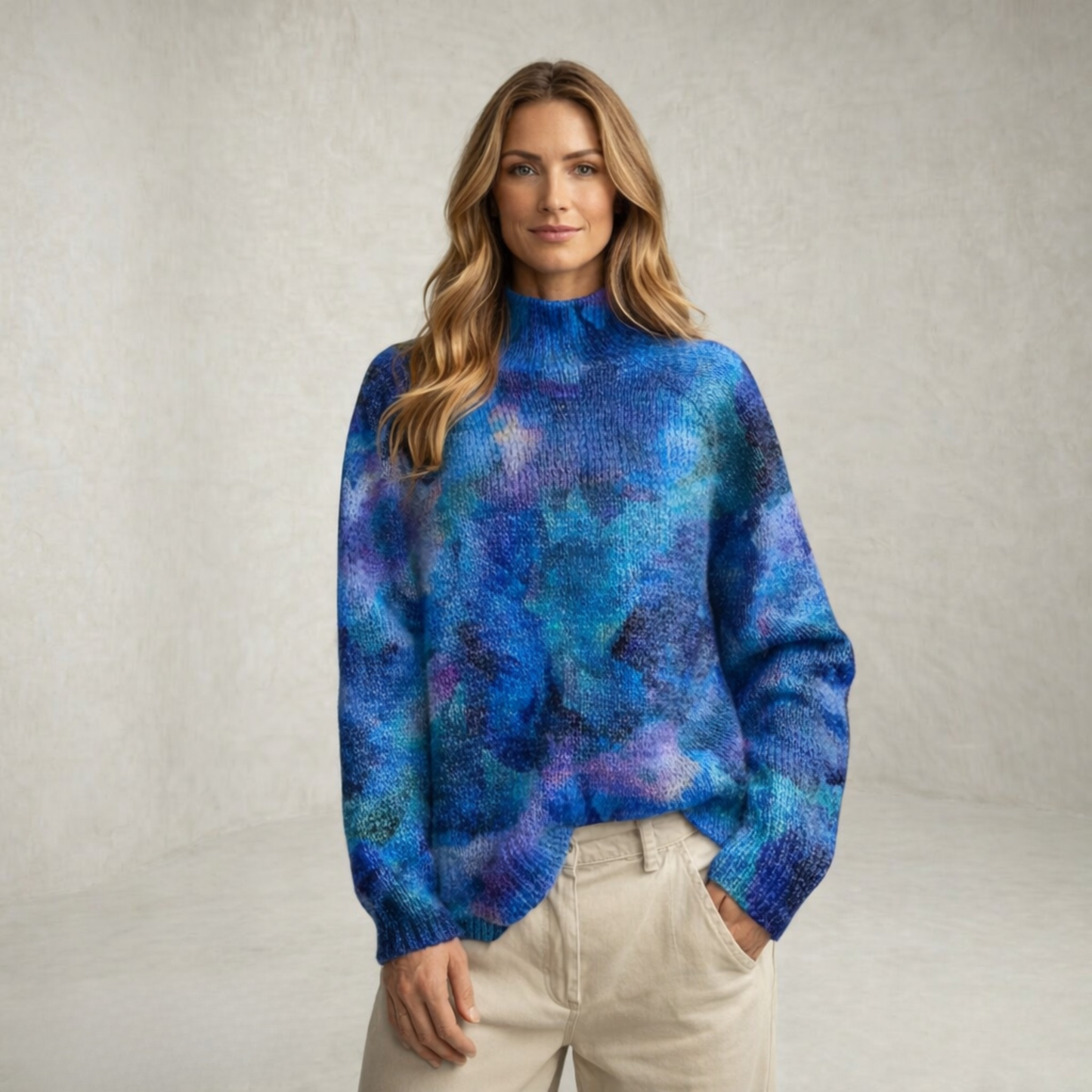 Elizabeth | Refined Turtleneck Knitted Sweater