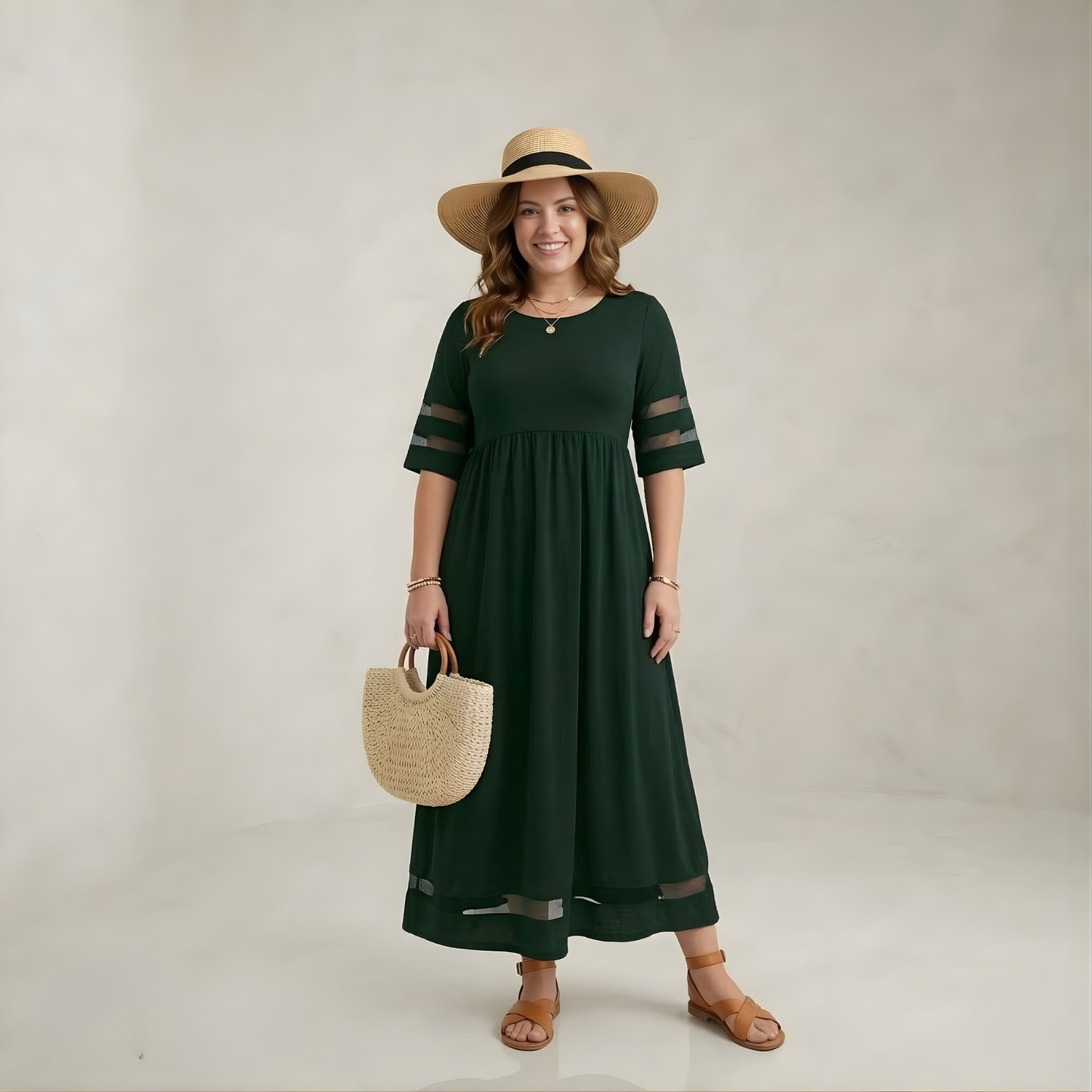 Ella | Sculpt & Flow Essential Dress