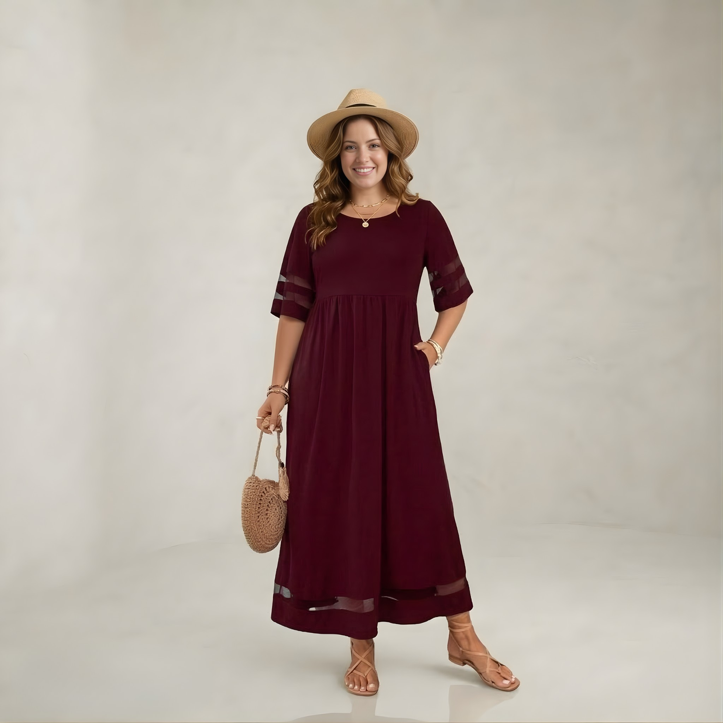 Ella | Sculpt & Flow Essential Dress