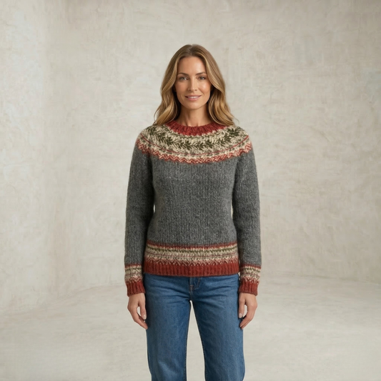Emma | Heritage Pattern Sweater