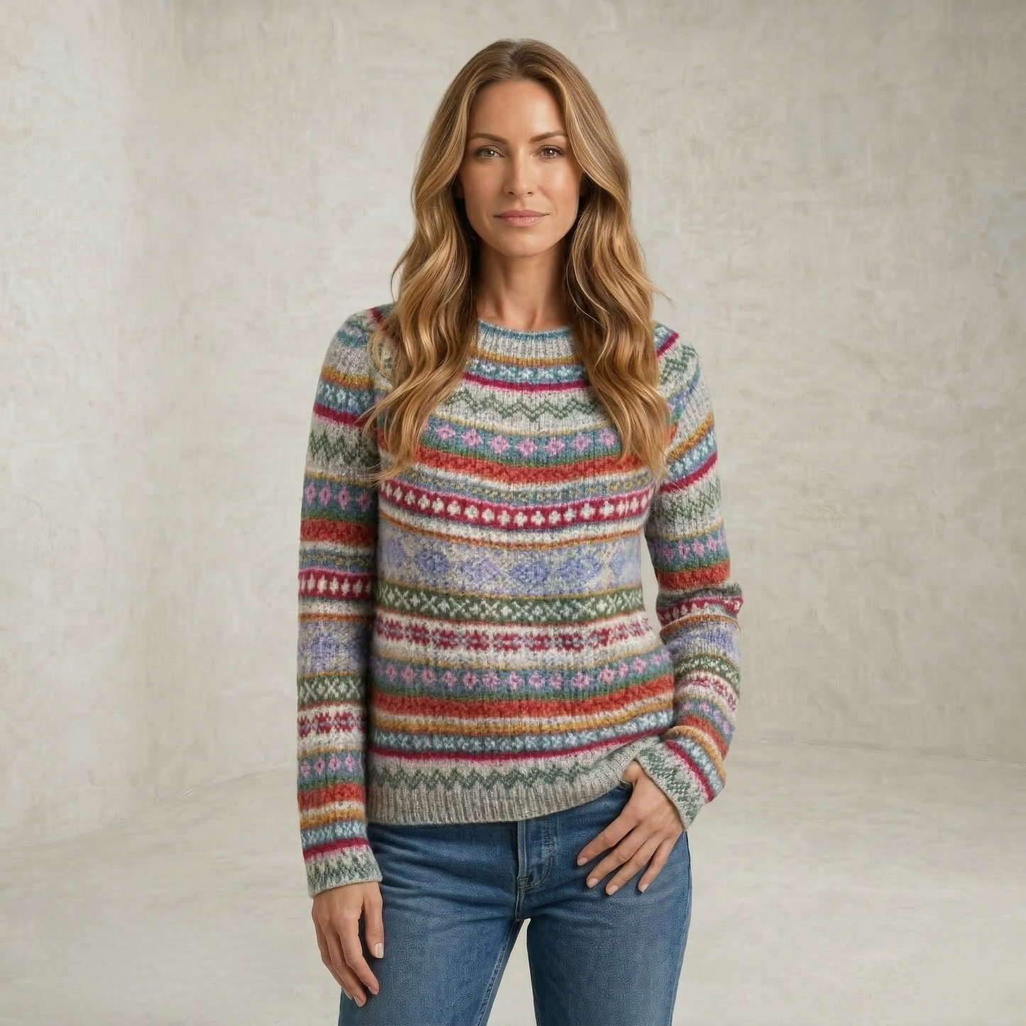 Emma | Heritage Pattern Sweater