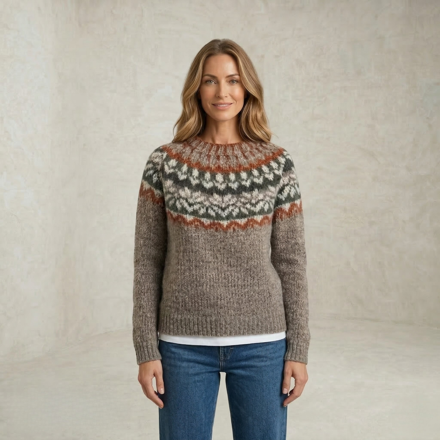 Emma | Heritage Pattern Sweater