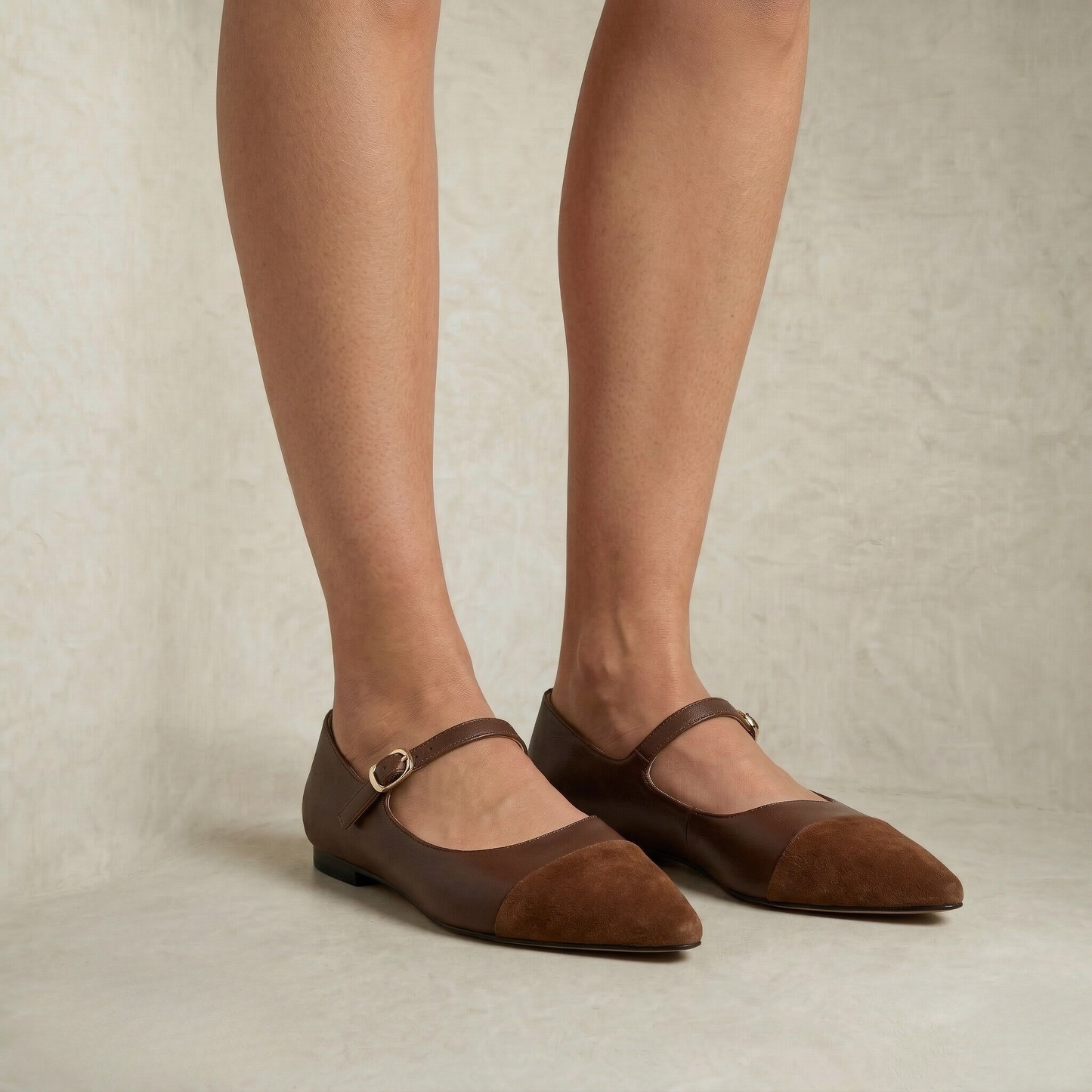 Erika | Cross Strap Flats