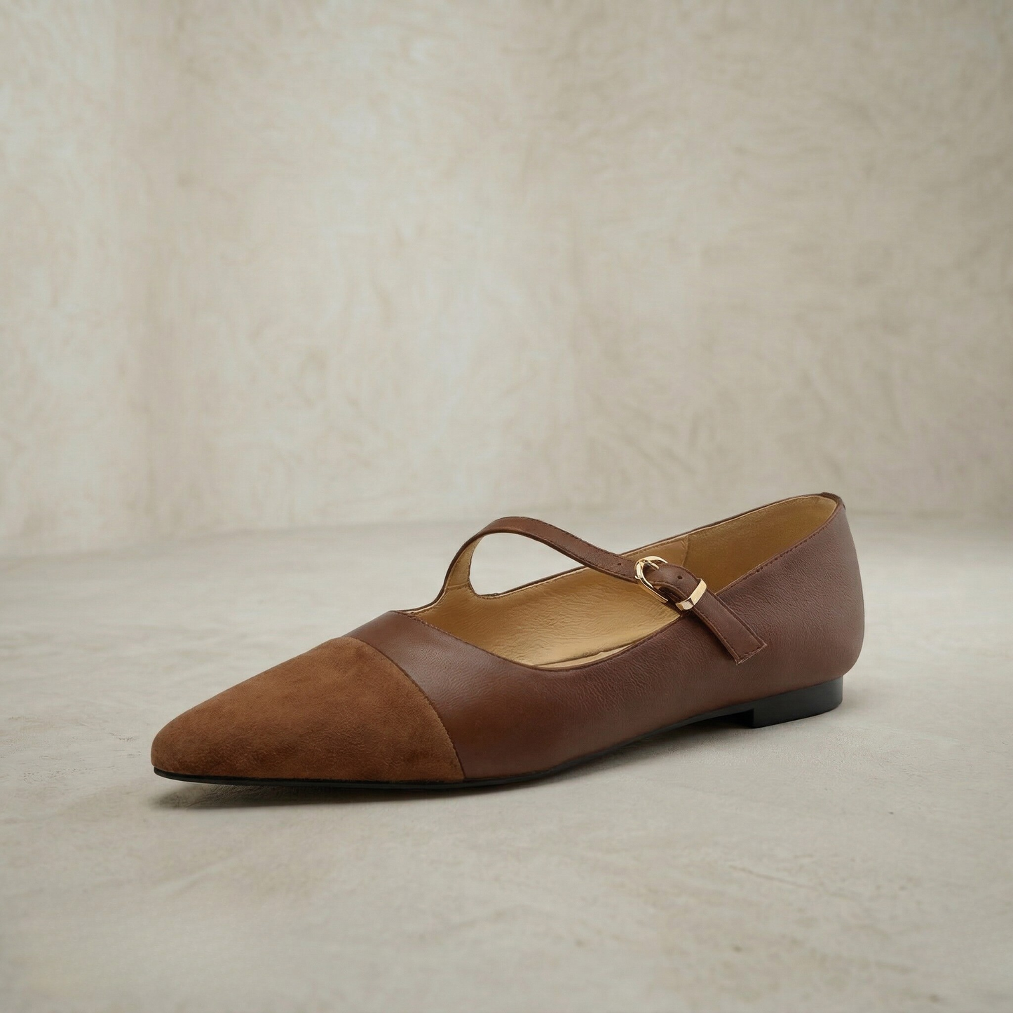 Erika | Cross Strap Flats