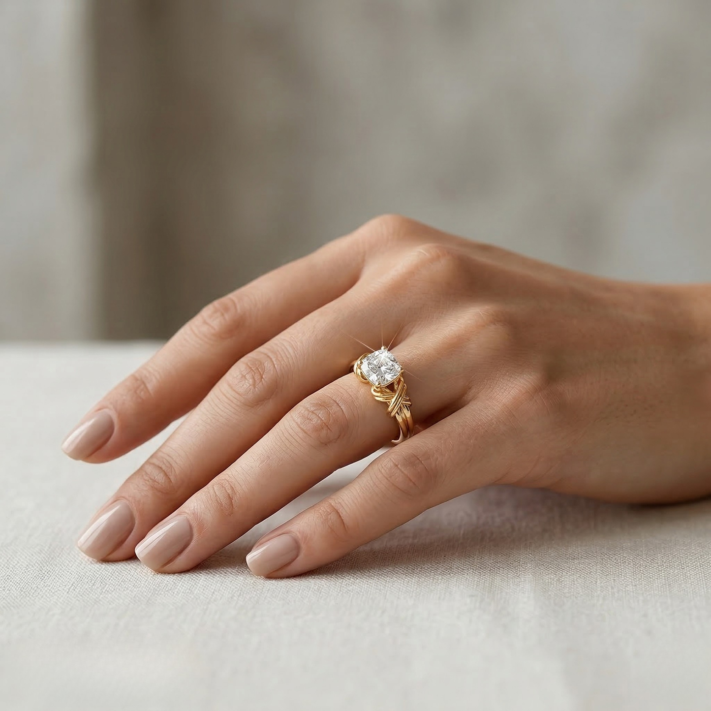 Gabrielle | The Signature Knotted Statement Ring