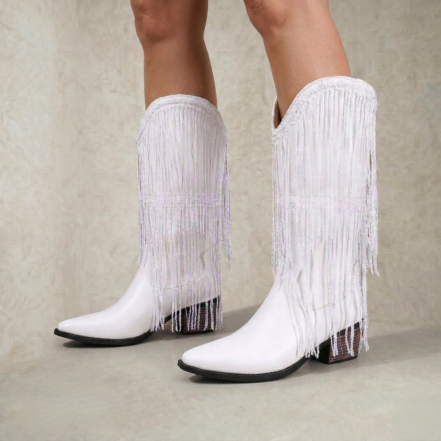 Iris | Fringe Detail Boots