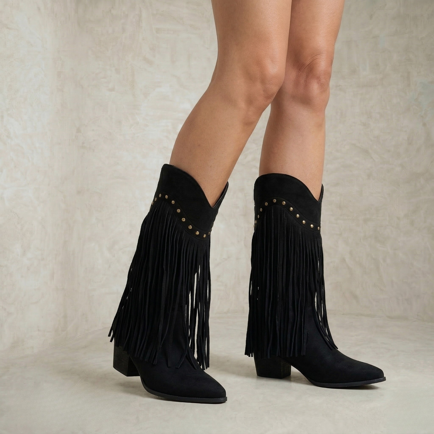 Iris | Fringe Detail Boots