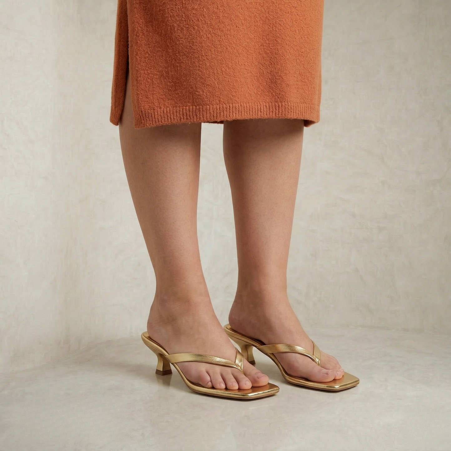 Jana | Square Toe Slip-Ons