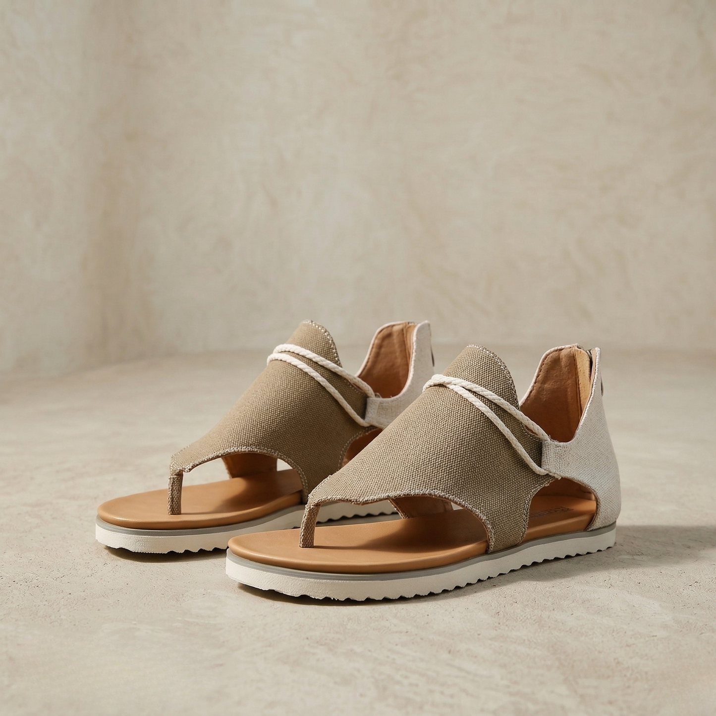 Karen | Relaxed Canvas Sandals