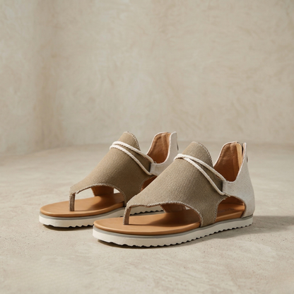 Karen | Relaxed Canvas Sandals