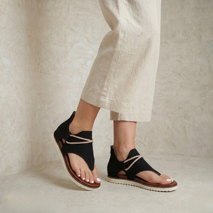 Karen | Relaxed Canvas Sandals