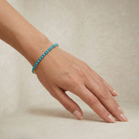 Karina | The Signature Turquoise Chain Bracelet