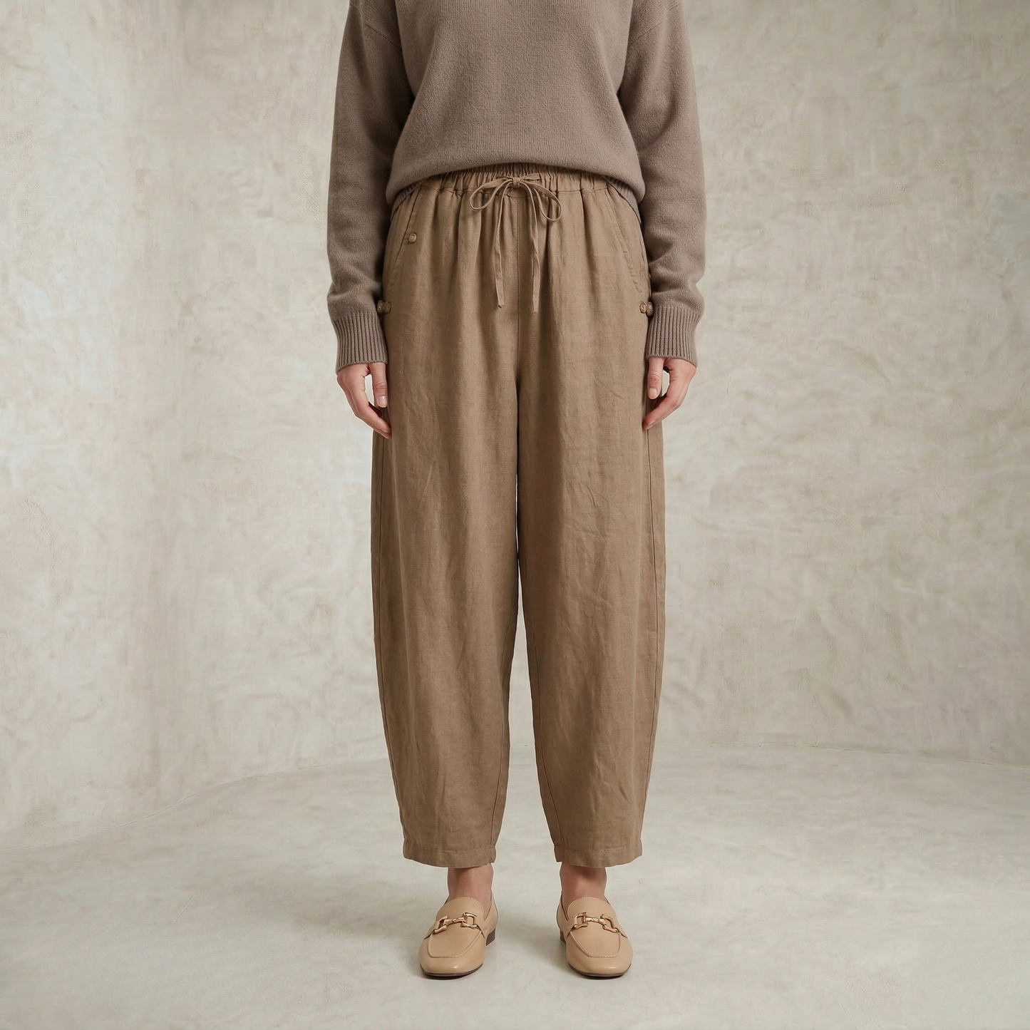 Karla | Airy Linen Trousers