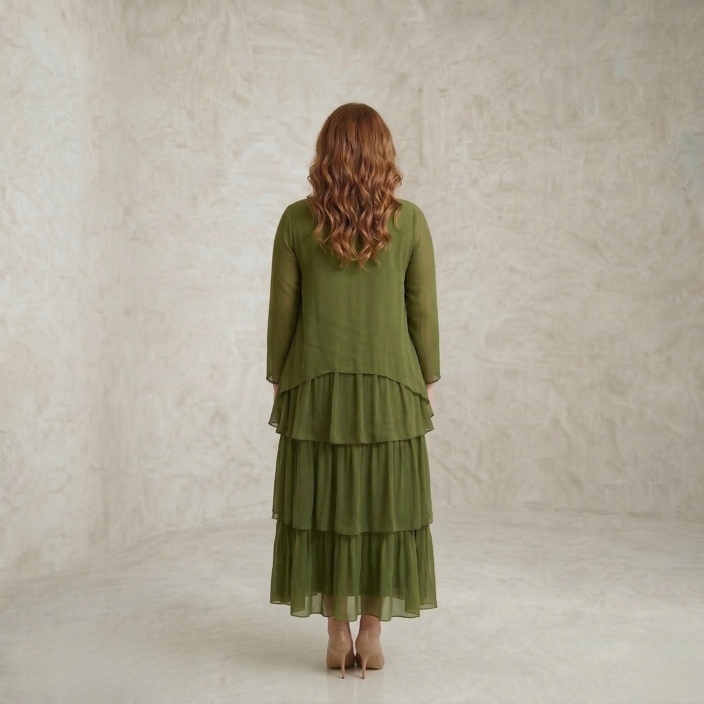 Katrina | Graceful Layered Maxi Dress