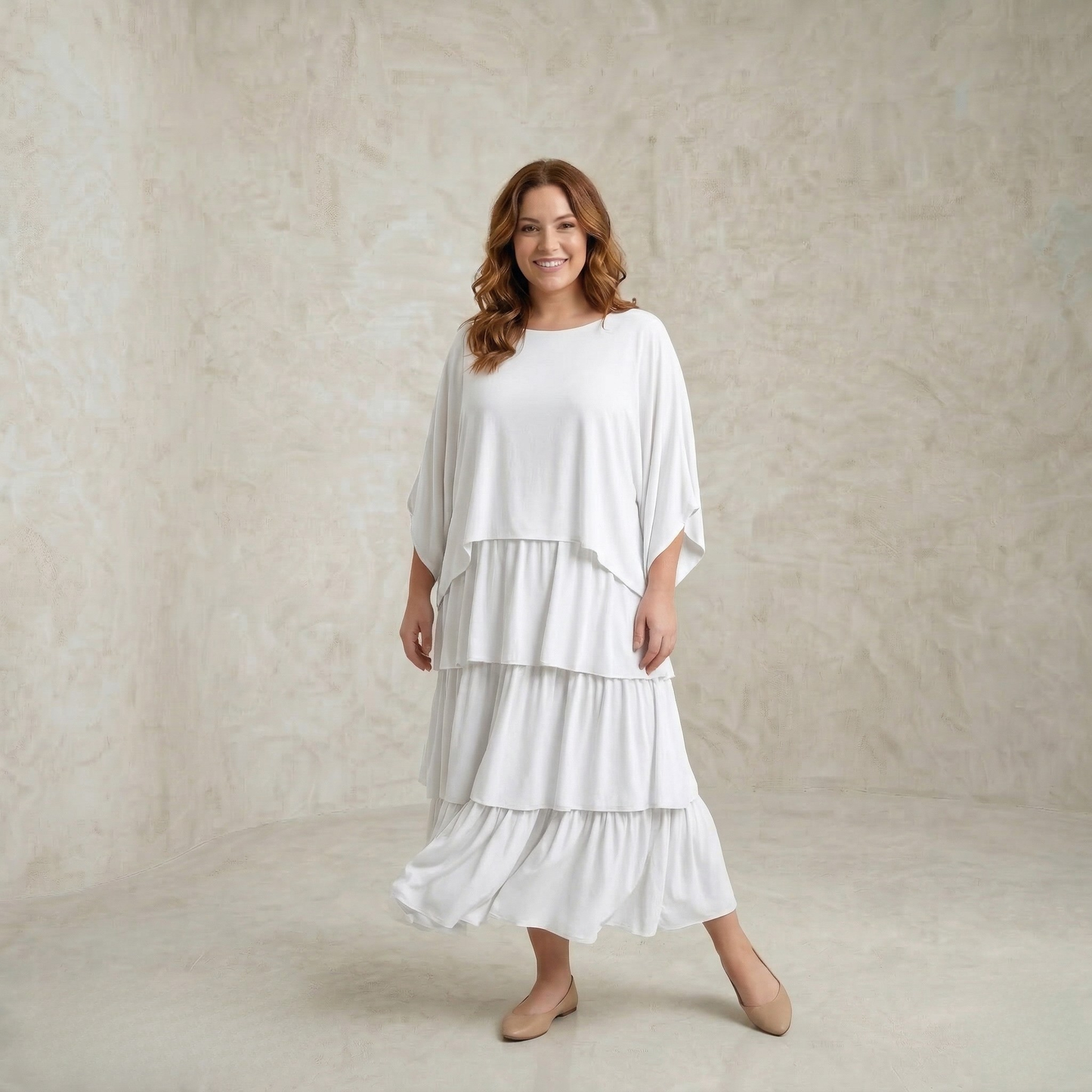 Katrina | Graceful Layered Maxi Dress