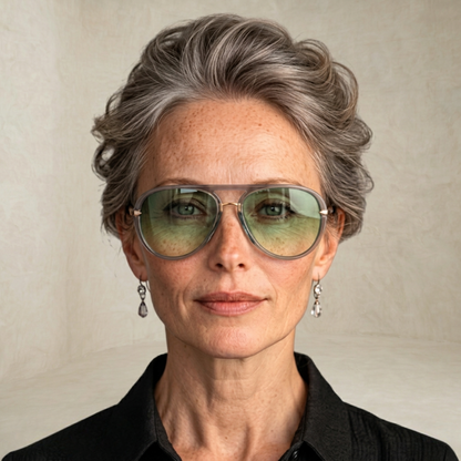 Laura | Refined Aviator Sunglasses