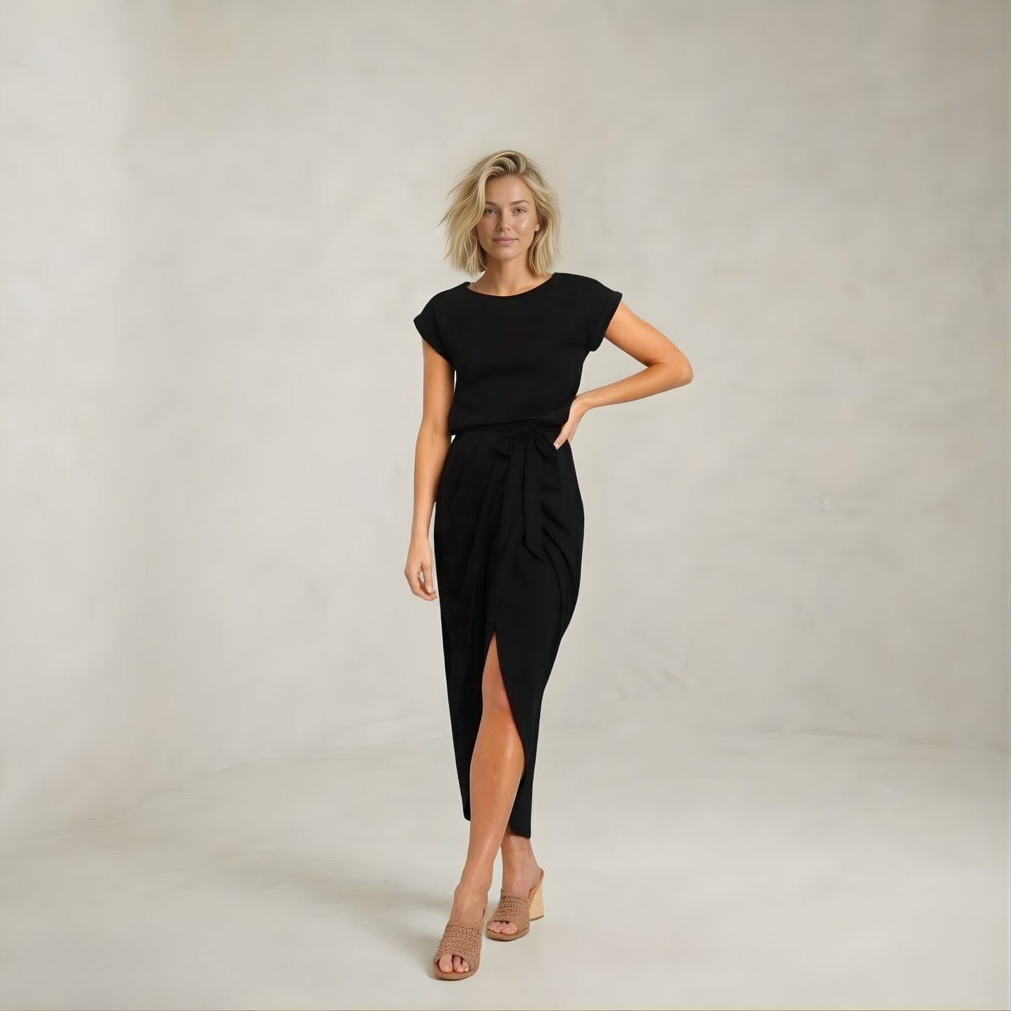 Lily | The Breezy Horizon Midi Dress