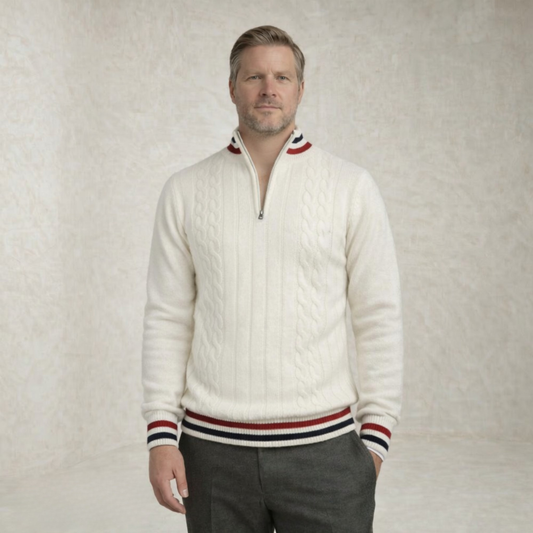 Mason | Textured Pocket Sweater