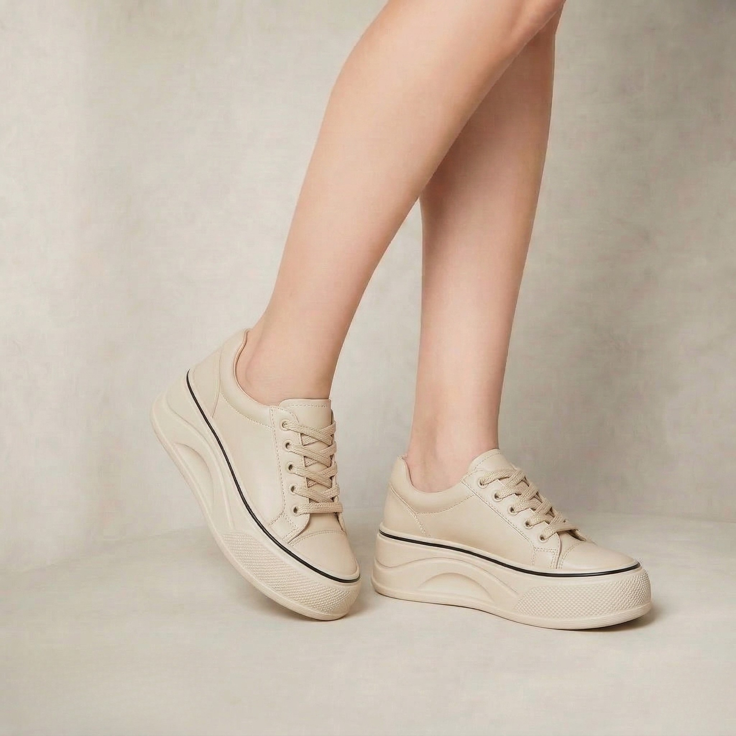 Melina | Lightweight Cushioned Platform Walking Shoes