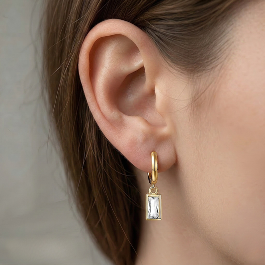 Pauline | Signature Linear Drop Earrings