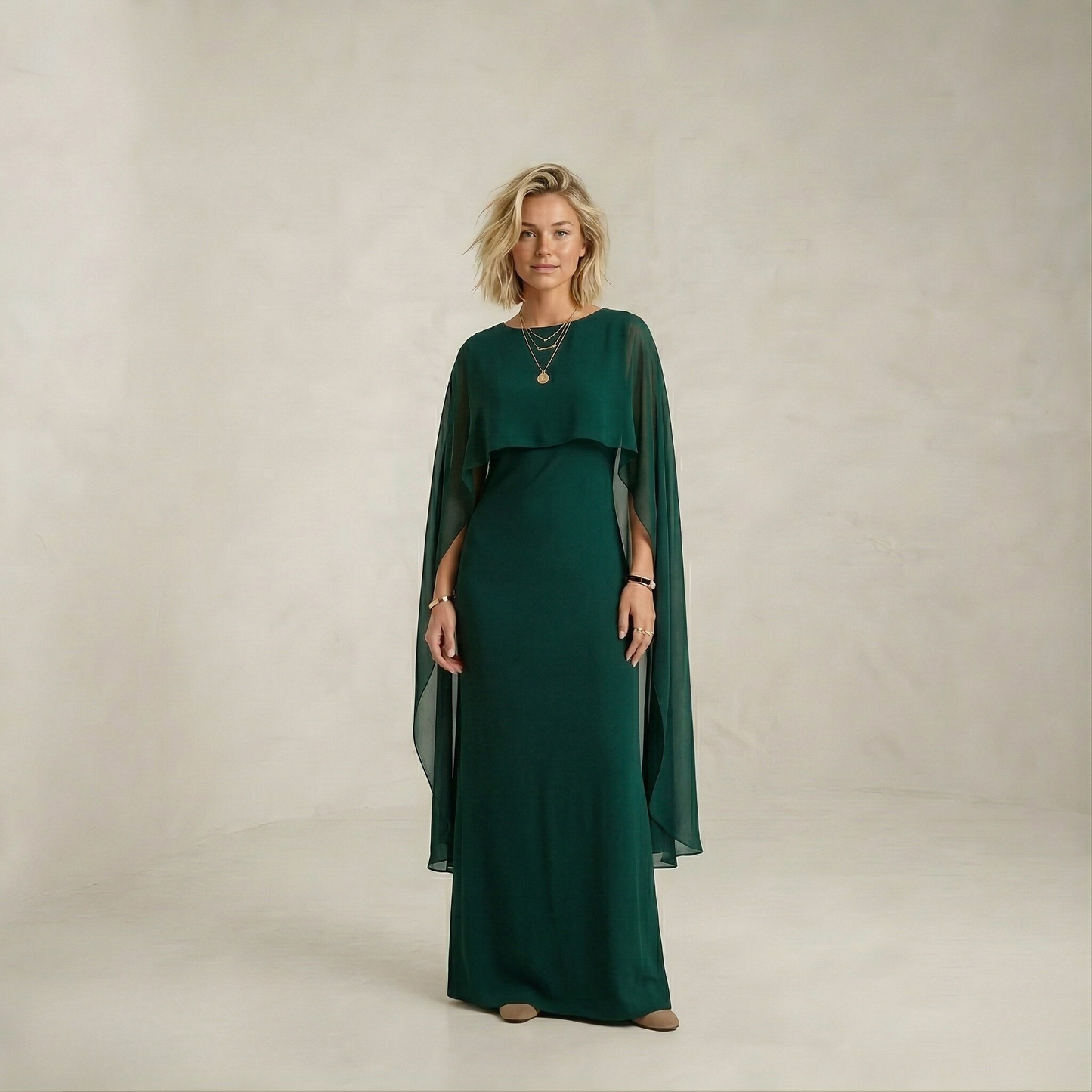 Penelope | Cascading Silhouette Abaya