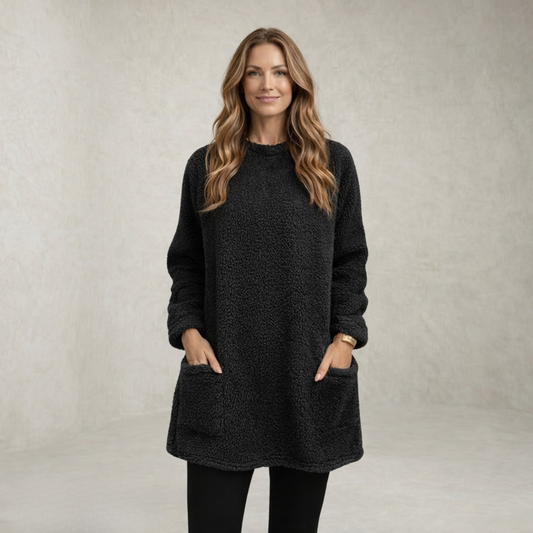 Scarlett | Longline Pocket Sweater