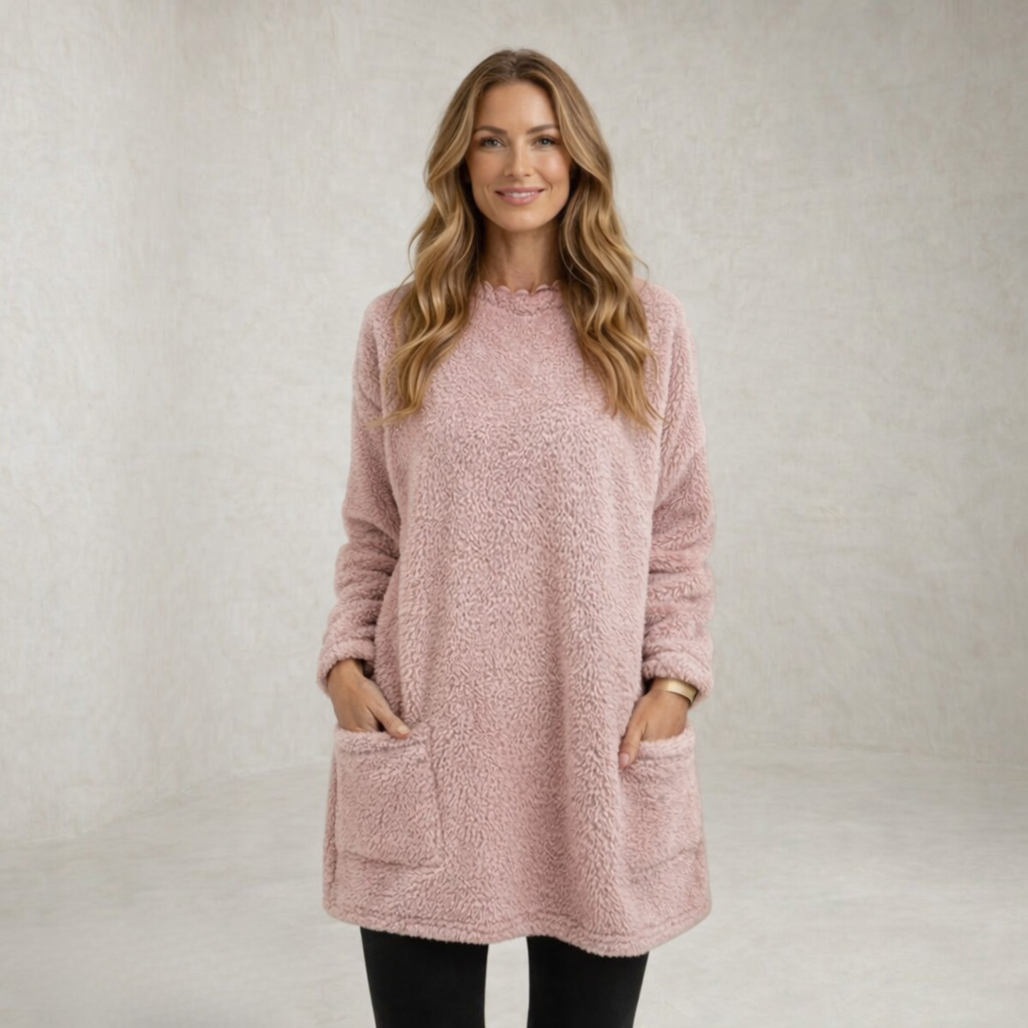 Scarlett | Longline Pocket Sweater